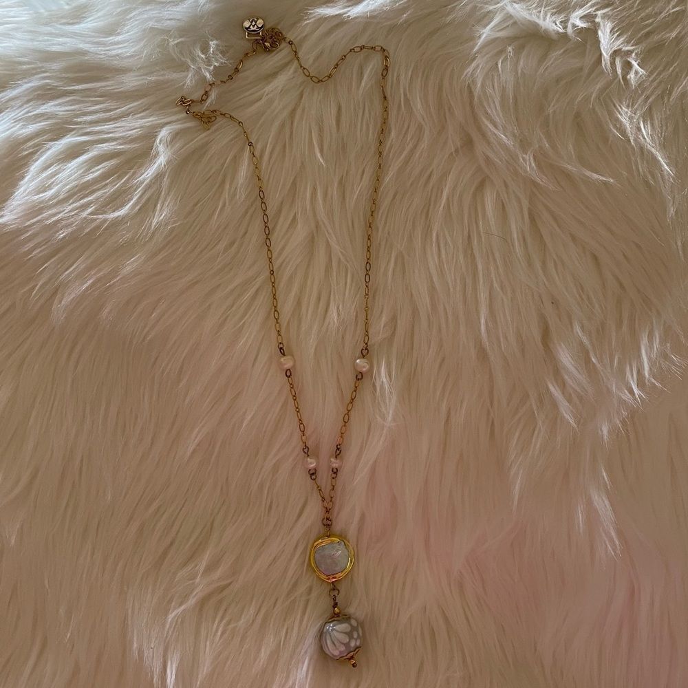 Pearl statement necklace - Picture 5 of 6